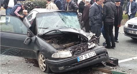 Trabzon çağlayan da trafik kazası