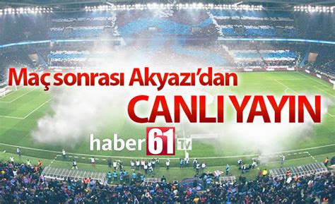 Trabzon gaziantep maçı canlı yayın