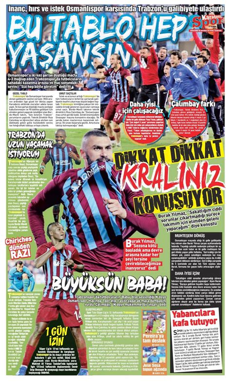 Trabzonspor karadeniz gazete
