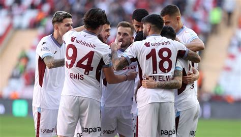 Trabzonspor kupada Gençlerbirliği'ne konuk olacak - Son Dakika Haberleri