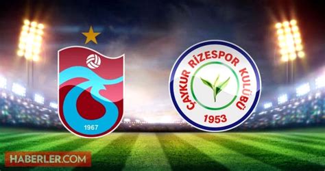 Trabzonspor rizespor maçı canlı