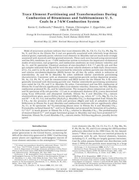 Trace element transformations and partitioning during the …