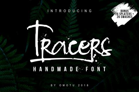 Tracer Script Font dafont.com