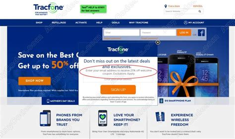 United States. English. Get the latest May 2024 coupons and promotion codes automatically applied at checkout. Plus get up to 5% back on purchases at TracFone and thousands of other online stores.. 