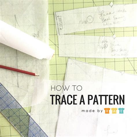 Tracing Pattern Paper My Patterns