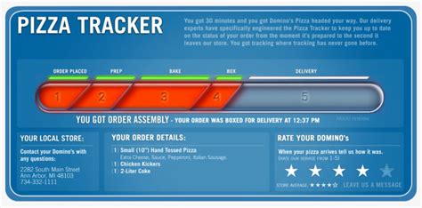 Track your order dominos. Order pizza, pasta, sandwiches & more online for carryout or delivery from Domino's. View menu, find locations, track orders. Sign up for Domino's email & text offers to get great deals on your next order. 