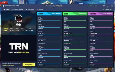 Tracker network fortnite. View our Fortnite TRN Rating leaderboards to see how you compare. Filter players by platform, playlist or region. Fortnite Global TRN Rating Leaderboards - Fortnite Tracker 