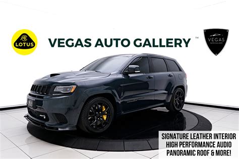 Trackhawk for sale las vegas. Jeep Grand Cherokee SRT 4WD For Sale. 47 Great Deals out of 425 listings starting at $24,999. Save $12,069 on a Jeep Grand Cherokee Trackhawk 4WD near you. Search over 46,400 listings to find the best Nashville, TN deals. We analyze millions of used cars daily. 