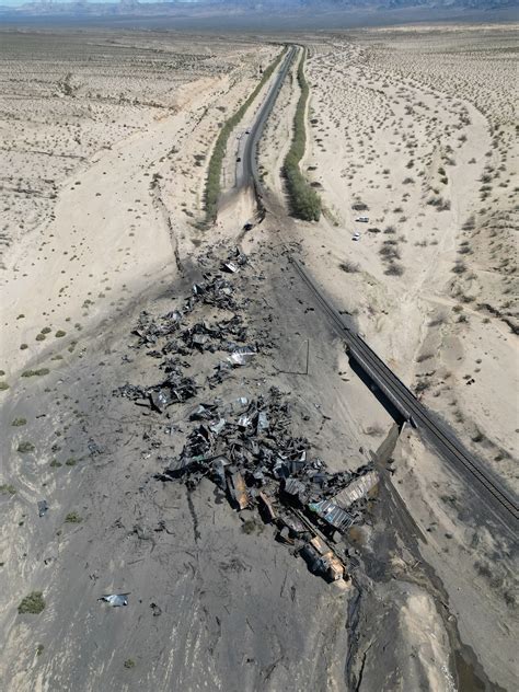 Tracks reopen after freight train derails in Mojave Desert