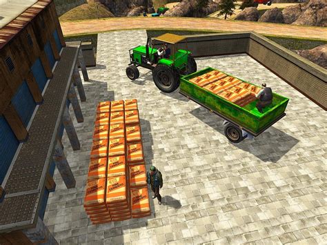 Tractor Cargo Transport Driver: Farming Simulator.