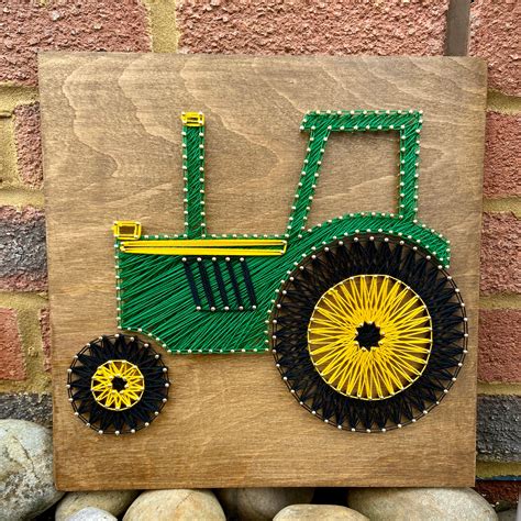 Tractor String Art - Etsy