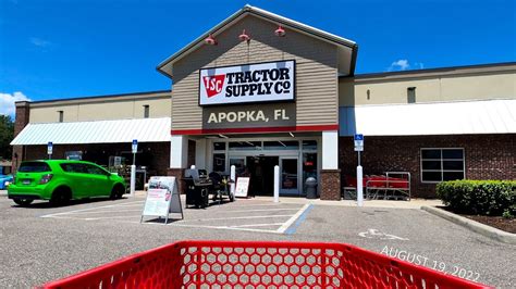Tractor supply apopka. Tractor Supply Co. CLAIMED 131 West 2nd Street Apopka, FL 32703 