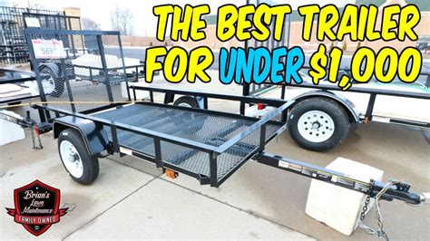 Tractor supply lawn mower trailer. 5-ft x 8-ft Steel Mesh Utility Trailer with Ramp Gate (1625-lb Capacity) Stirling. 5-ft x 10-ft Steel Utility Trailer with Ramp Gate (2100-lb Capacity) Carry-On Trailer. 5-ft x 10-ft Treated Lumber Utility Trailer with Ramp Gate (1300-lb Capacity) Carry-On Trailer. 4-ft x 6-ft Steel Mesh Utility Trailer with Ramp Gate (1700-lb Capacity) 