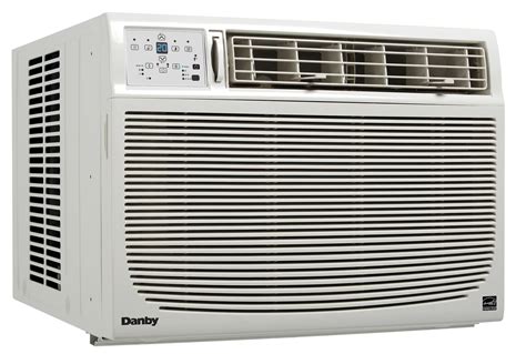 Product Details. Cool down with the Danby 10,000 BTU Inverter Window Air Conditioner, ideal for cooling spaces up to 350 sq. ft. To help maximize your comfort, the 3-in-1 design of this window air conditioner features an air conditioner, fan and dehumidifier to help ensure you feel comfortable no matter the weather outside!
