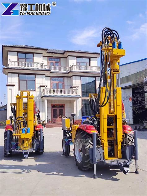 Tractor water well drilling rig.  The rigs are long-lasting, high-performance...