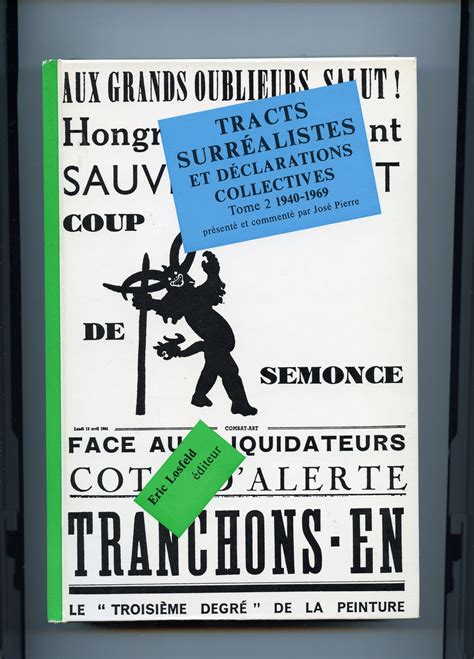 Tracts surréalistes et déclarations collectives, 1922 1939 [i. - Manuale motore rotax 503 ski doo.