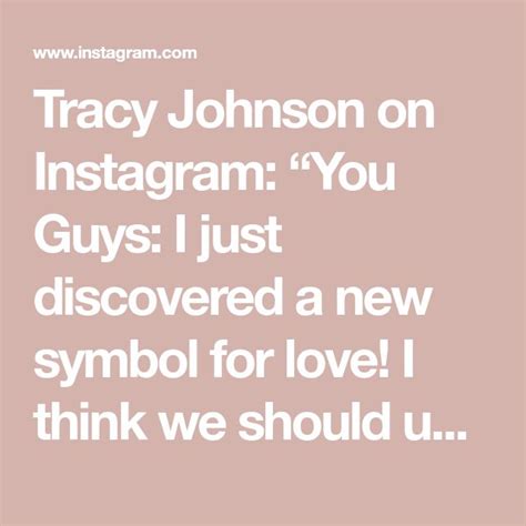 Tracy Johnson Instagram Surat
