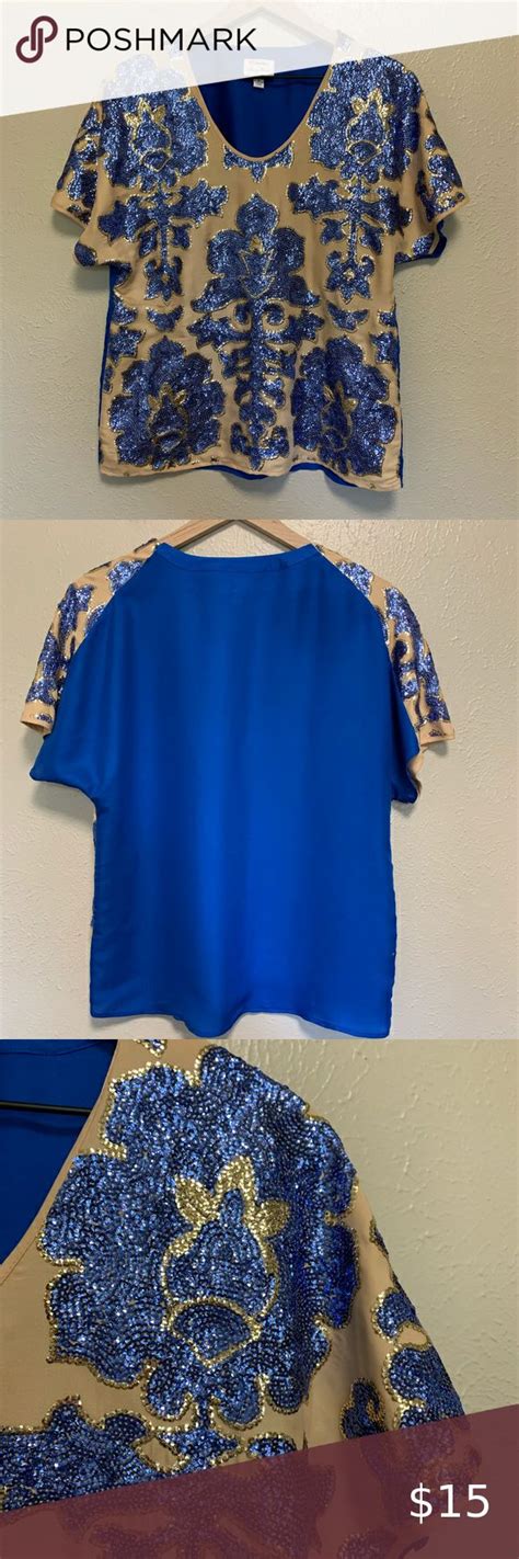 Tracy Reese Sequin Blouse Tops for Women eBay