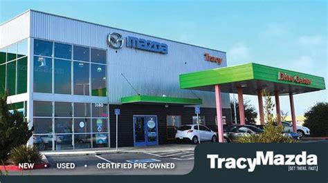 Tracy mazda. Here at Tracy Mazda we put you first and want to help you find a new ride, get service, and needed parts. We proudly serve cities like Tracy, Lathrop, Modesto, Livermore, Brentwood, Turlock, CA, and more! Tracy Mazda Sales: 209-268-7360. Service: 209-885-6843. 2680 Auto Plaza Drive ... 