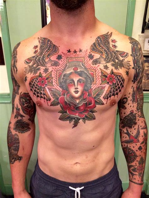 Trad chest tattoo. Things To Know About Trad chest tattoo. 