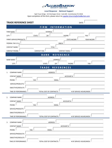 Trade Reference Questionnaire Form the Form in Seconds Fill Out and Sign Printable PDF