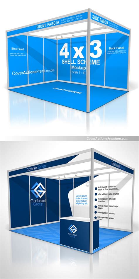 Trade Show Booth Design Template UnBrick.ID