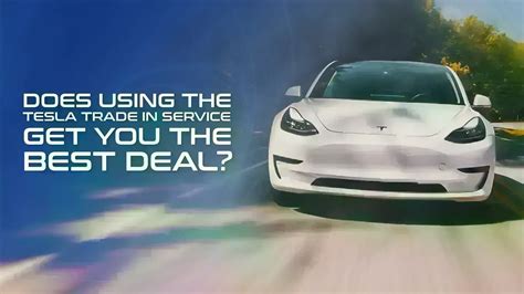 Trade in tesla. Get your trade-in valuation now. 1. Get your trade-in valuation now via this link 2. Receive a call from Tesla advisor regarding on your 'no obligation' vehicle valuation* 3. Confirm acceptance of the trade-in offer and order your Tesla 4. Drop off your old car on the same day of your new Tesla delivery *Quotes are valid for 30 days or 1,500 km 