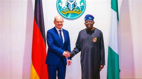 Trade tops the agenda as Germany’s Scholz meets Nigerian leader on West Africa trip