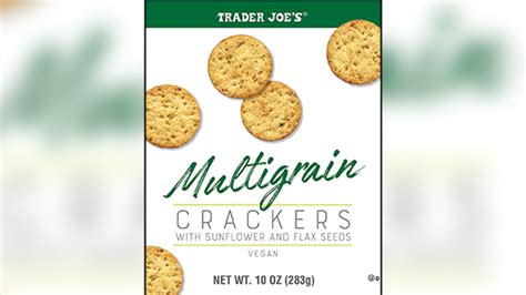 Trader Joe’s crackers recalled because they might contain metal