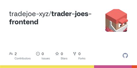 Trader Joe XYZ · GitHub