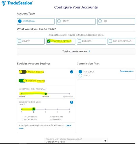 Tradestation Change Account Type