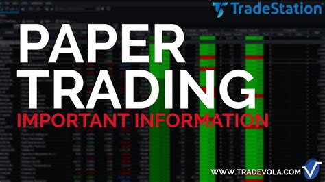 Paper Trading. Most brokerage firms offer free paper trading accounts these days, ... E*Trade, TradeStation, etc.) or decide on specialized futures brokers (Generic Trade, Optimus Futures, etc.). Benefits of using specialized futures brokers: Knowledgeable support team (often available 24/7)