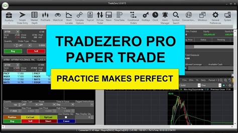 Tradezero paper trading. Things To Know About Tradezero paper trading. 