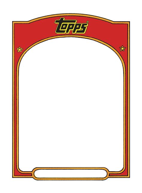 Trading Card Template Photoshop
