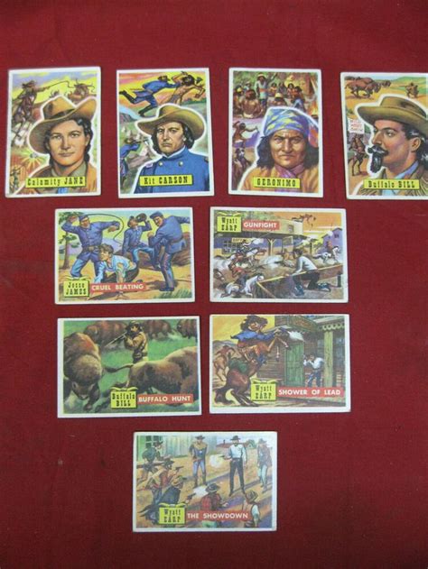 Trading Cards - TOPPS - TOPPS WESTERN ROUND UP - Collectors