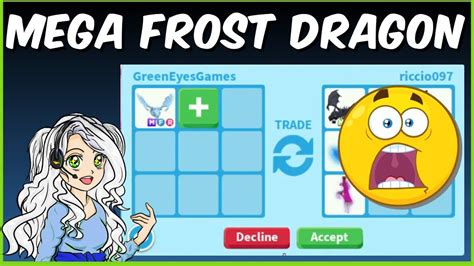 Trading my MEGA FROST DRAGON in a RICH Adopt Me FLEX …