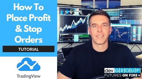 TradingView Tutorial: How To Place Take Profit and Stop Orders