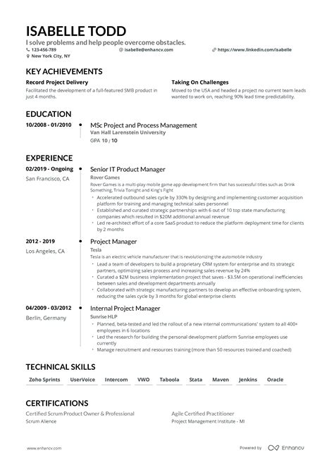 Traditional Resume Template Word Database
