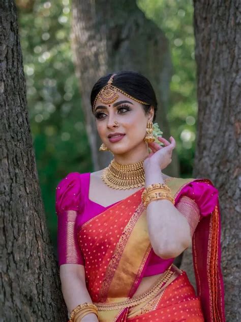 Traditional South Indian Saree Look: An Allure of Elegance and Grace