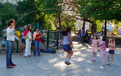Traditional playground games thought to help with concentration Human