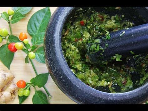 Traditionally Made Caribbean Green Seasoning.