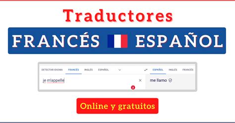 Traducir del frances al español. Google's service, offered free of charge, instantly translates words, phrases, and web pages between English and over 100 other languages. 
