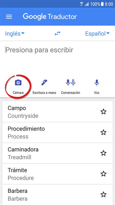 Traductor de Google. Traducir. Detectar idioma→ español. Página principal de Google..
