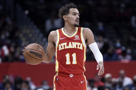 Trae Young (11) will have something to say about the lack of respect. (Photo by Todd Kirkland/Getty Images) Getty Images.. 