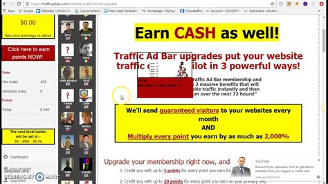 Traffic ad bar. Do you want to boost your website traffic with a simple and free method? Join Traffic Ad Bar, a platform that lets you advertise your websites to a large network of users and earn points for your activity. Traffic Ad Bar is easy to use … 