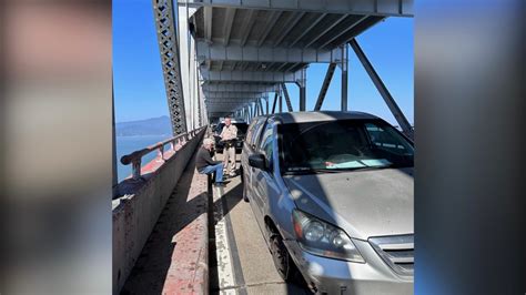 Traffic collision on Richmond-San Rafael Bridge causes delays