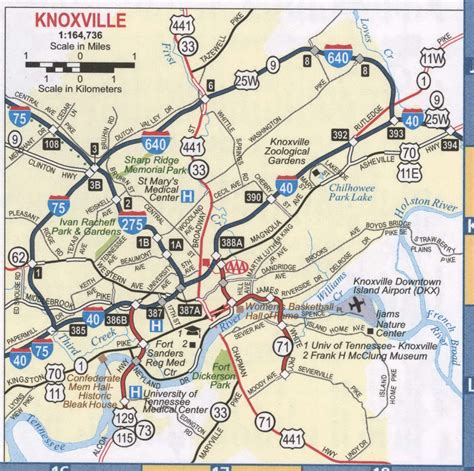 Knoxville, TN traffic updates reporting highway and road condit
