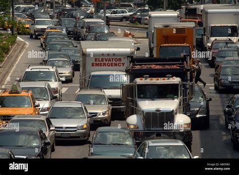 Traffic on the Bruckner Expressway in the Bronx in New York on May 31, 2007. A recent study found that the Bronx is the least healthy county in New York State. The Bronx tops the other counties in... Get premium, high resolution news photos at Getty Images. 