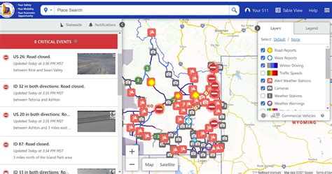 Traffic report idaho. Zoom in Closer. How to use the Ada County Traffic Map. Traffic flow lines: Red lines = Heavy traffic flow, Yellow/Orange lines = Medium flow and Green = normal traffic or no traffic*. Black lines or No traffic flow lines could indicate a closed road, but in most cases it means that either there is not enough vehicle flow to register or traffic ... 