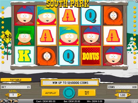 Tragamonedas de South Park jugar en línea.